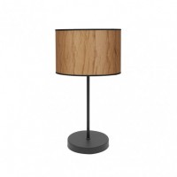 Distribuidor - Lâmpadas Diversas | Sobre Mesas Clássicas | SOBREMESA ALTO TAPIRO 1XE27 PERGAMINO/NEGRO 63X30X30 CM Ref: 178471102